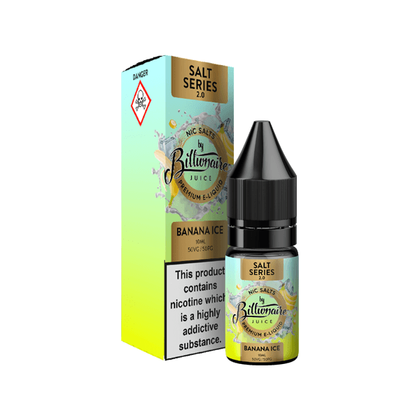 10mg Billionaire Juice Salt Series 2.0 10ml Nic Salts (50VG/50PG) - www.justgovape.co.uk