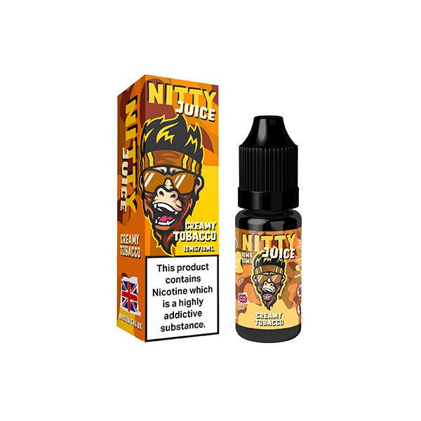 10mg Vapes Bars Nitty Juice Salts 10ml Nic Salt (50VG/50PG) - www.justgovape.co.uk