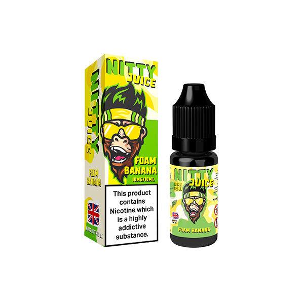 10mg Vapes Bars Nitty Juice Salts 10ml Nic Salt (50VG/50PG) - www.justgovape.co.uk