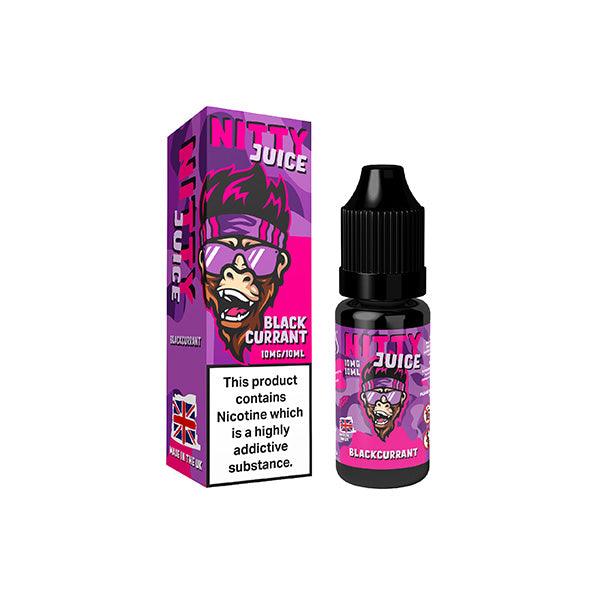 10mg Vapes Bars Nitty Juice Salts 10ml Nic Salt (50VG/50PG) - www.justgovape.co.uk