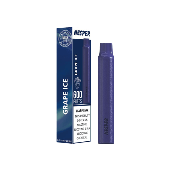 20mg Nesper Disposable Vape Device 600 Puffs - www.justgovape.co.uk