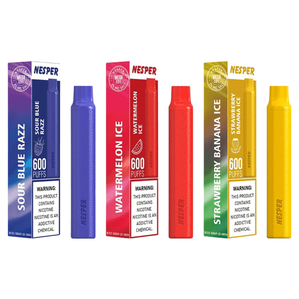 20mg Nesper Disposable Vape Device 600 Puffs - www.justgovape.co.uk