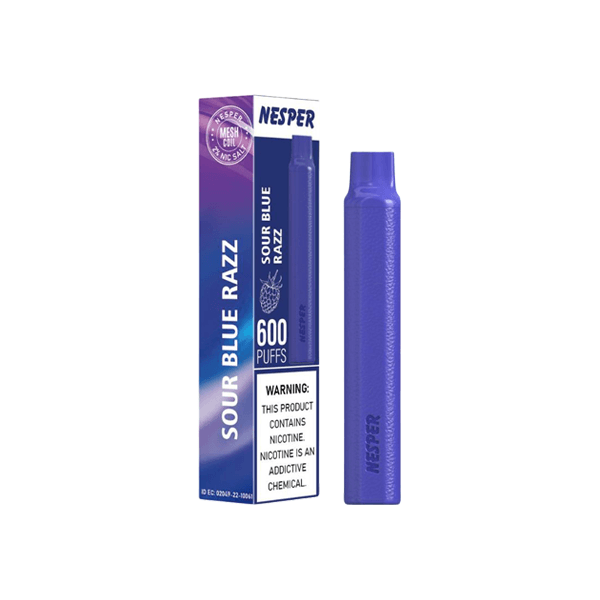 20mg Nesper Disposable Vape Device 600 Puffs - www.justgovape.co.uk