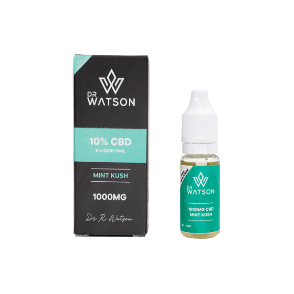 Dr Watson 1000mg Full Spectrum CBD E-liquid 10ml - www.justgovape.co.uk