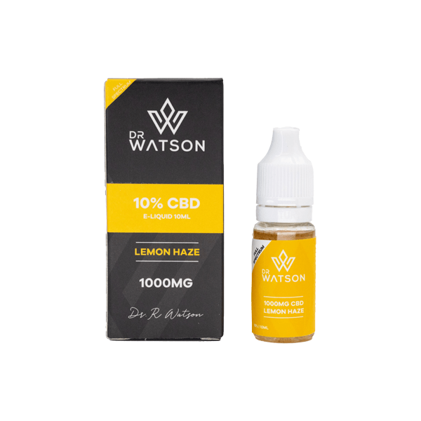 Dr Watson 1000mg Full Spectrum CBD E-liquid 10ml - www.justgovape.co.uk