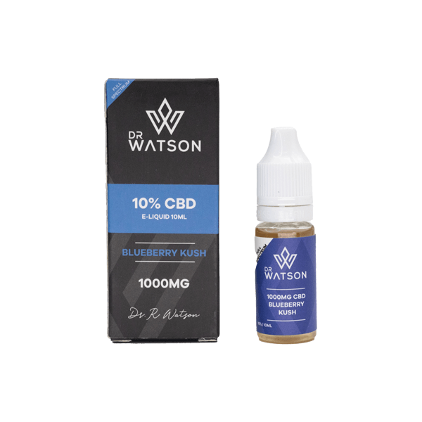 Dr Watson 1000mg Full Spectrum CBD E-liquid 10ml - www.justgovape.co.uk