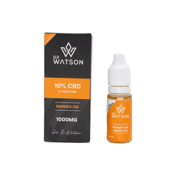 Dr Watson 1000mg Full Spectrum CBD E-liquid 10ml - www.justgovape.co.uk