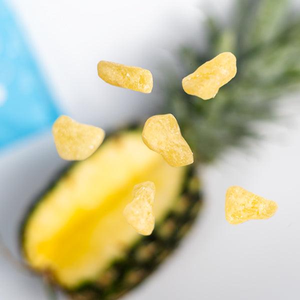 CBME Uplift 1050mg CBD Pineapple Fruit Pieces - 30 Pieces - www.justgovape.co.uk