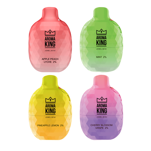 20mg Aroma King Jewel Mini Disposable Vape Device 600 Puffs - www.justgovape.co.uk