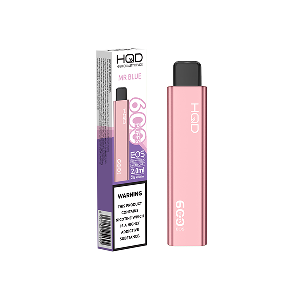 20mg HQD EOS Disposable Vape 600 Puffs - www.justgovape.co.uk