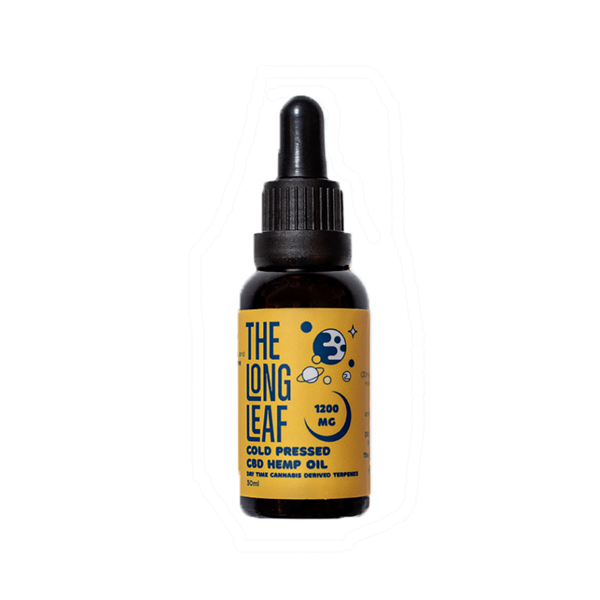 The Long Leaf 1200mg Day Cold Pressed Oil 30ml - www.justgovape.co.uk