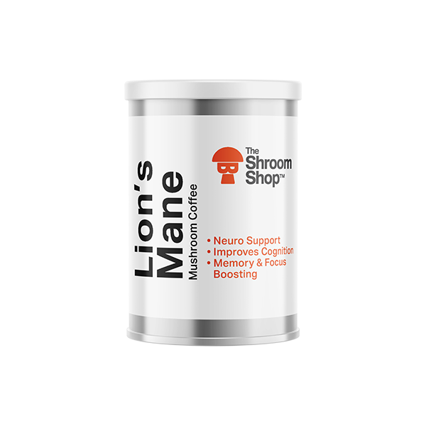 The Shroom Shop 30000mg Lions Mane Nootropic Coffee - 100g - www.justgovape.co.uk