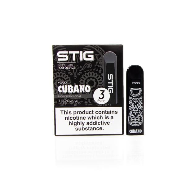 VGOD Stig Disposable Pod Vape Kits 3PCS - www.justgovape.co.uk