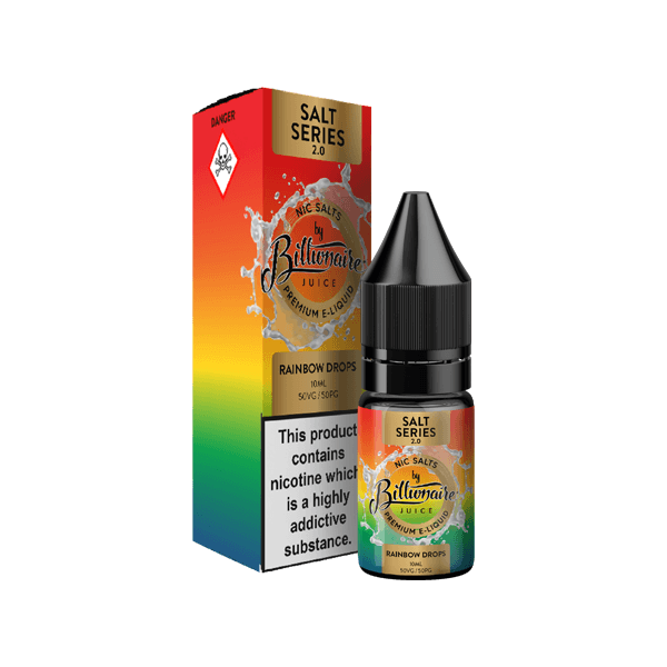 10mg Billionaire Juice Salt Series 2.0 10ml Nic Salts (50VG/50PG) - www.justgovape.co.uk