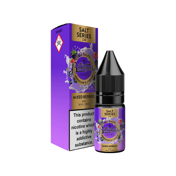 10mg Billionaire Juice Salt Series 2.0 10ml Nic Salts (50VG/50PG) - www.justgovape.co.uk