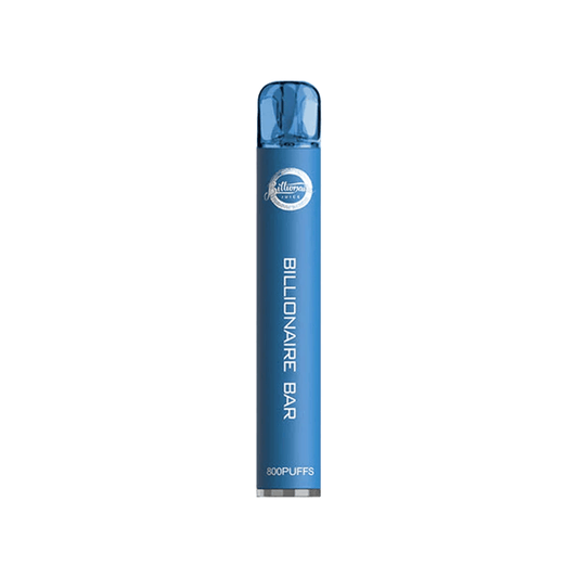 20mg Billionaire Bar 800 Disposable Vape Device 800 Puffs - www.justgovape.co.uk