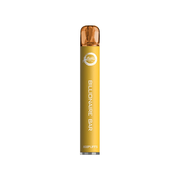 20mg Billionaire Bar 800 Disposable Vape Device 800 Puffs - www.justgovape.co.uk