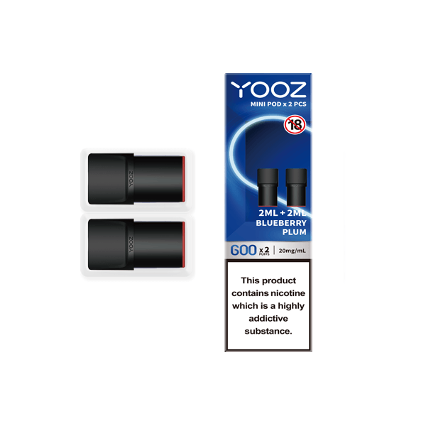 Yooz Mini Replacement Pods 2PCS 2ml - www.justgovape.co.uk