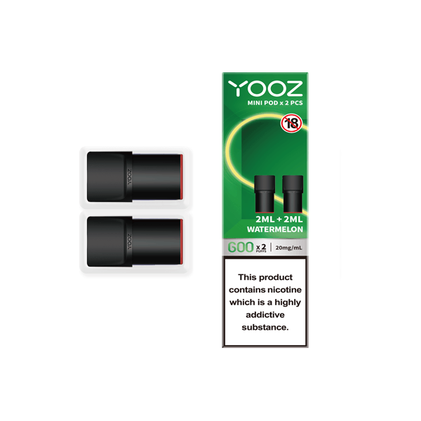 Yooz Mini Replacement Pods 2PCS 2ml - www.justgovape.co.uk