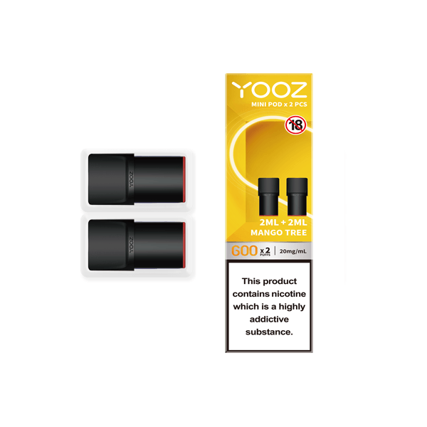 Yooz Mini Replacement Pods 2PCS 2ml - www.justgovape.co.uk