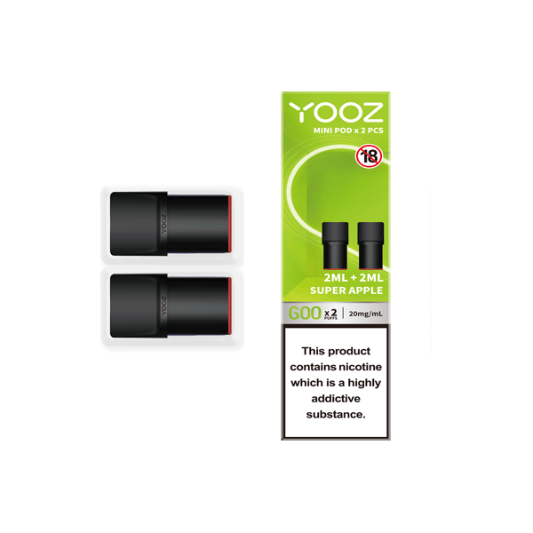 Yooz Mini Replacement Pods 2PCS 2ml - www.justgovape.co.uk