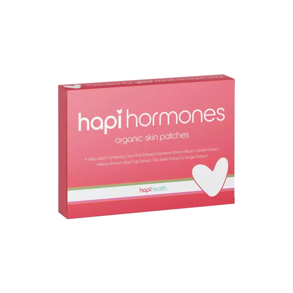 Hapi Hormones Organic Skin Patches - 60 Patches - www.justgovape.co.uk