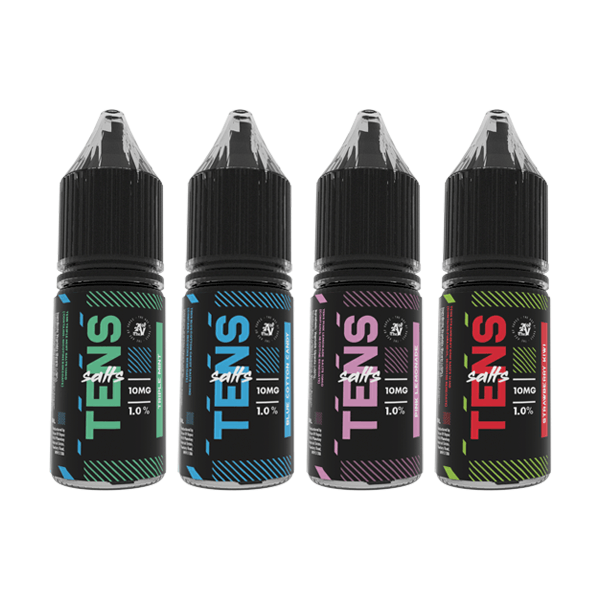 5mg Tens Salts 10ml Nic Salts (50VG/50PG) - www.justgovape.co.uk