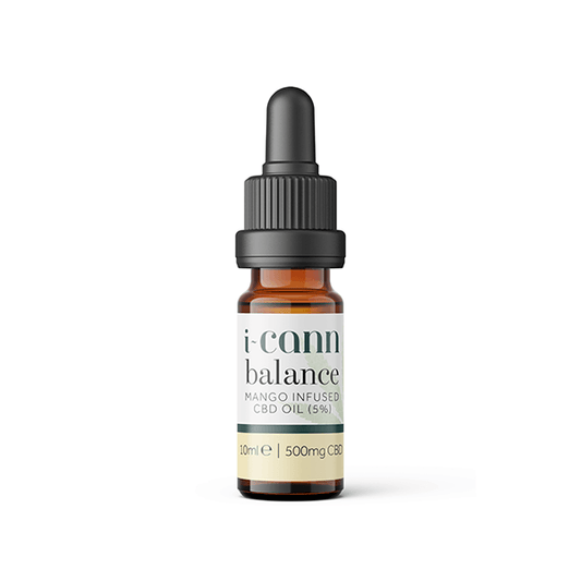 i-Cann Balance 5% Mango Infused CBD Oil - 10ml - www.justgovape.co.uk