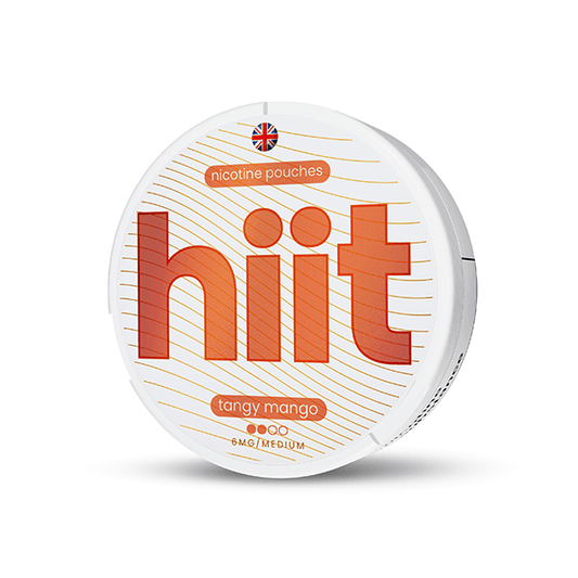 Hiit 10mg CBD Pouches - Tangy Mango - www.justgovape.co.uk