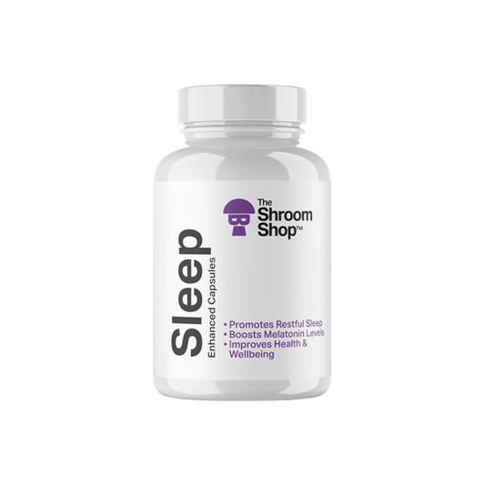 The Shroom Shop Enhanced Sleep 67500mg Capsules - 90 Caps - www.justgovape.co.uk