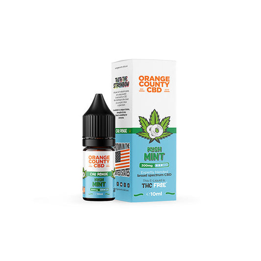 Orange County CBD Cali Range 300mg CBD 10ml E-liquid (60VG/40PG) - www.justgovape.co.uk