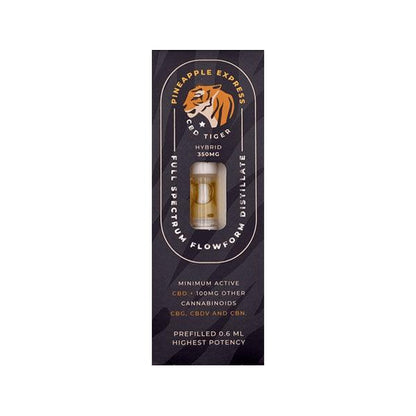 CBD Tiger Full-Spectrum 350mg CBD Disposable Cartridge - www.justgovape.co.uk