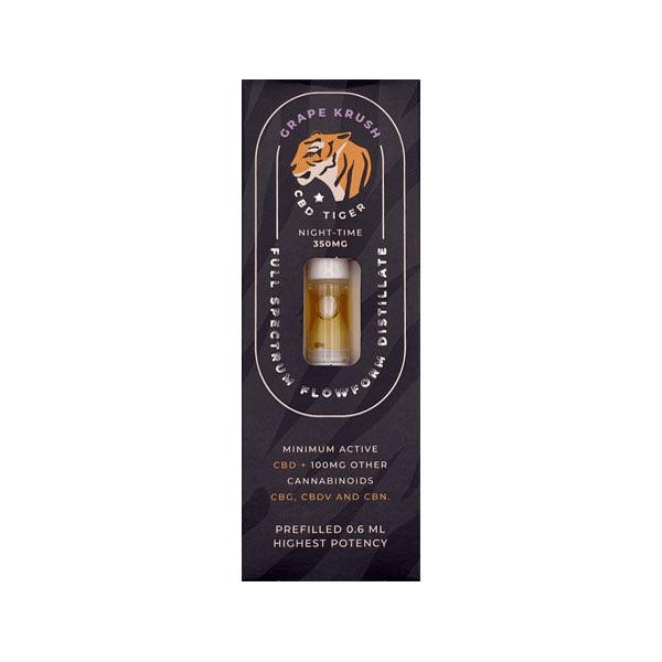 CBD Tiger Full-Spectrum 350mg CBD Disposable Cartridge - www.justgovape.co.uk