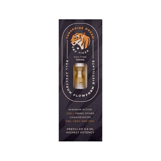 CBD Tiger Full-Spectrum 350mg CBD Disposable Cartridge - www.justgovape.co.uk