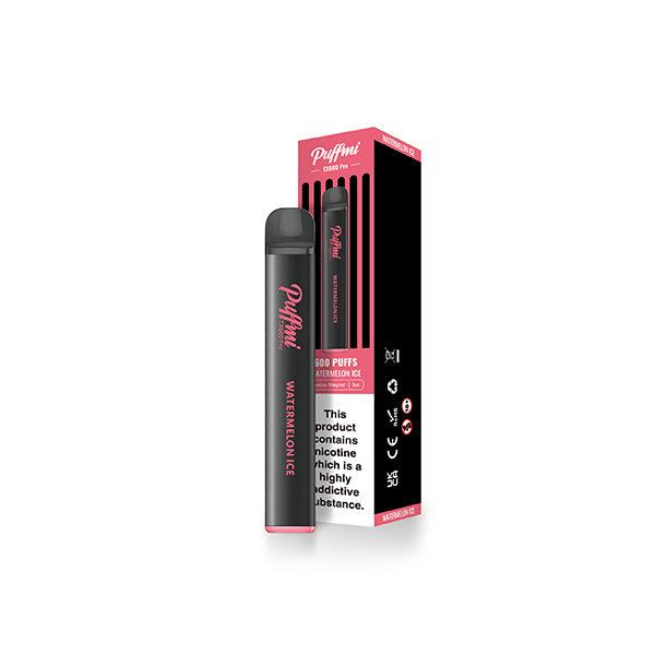 20mg Puffmi TX600 Pro Disposable Vaping Device 600 Puffs - www.justgovape.co.uk