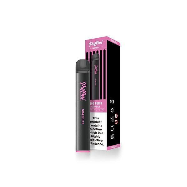 20mg Puffmi TX600 Pro Disposable Vaping Device 600 Puffs - www.justgovape.co.uk