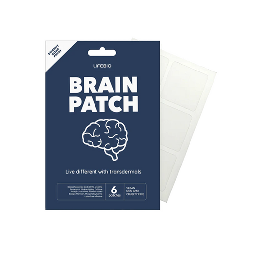 Lifebio Brain Patch - 6 Patches - www.justgovape.co.uk