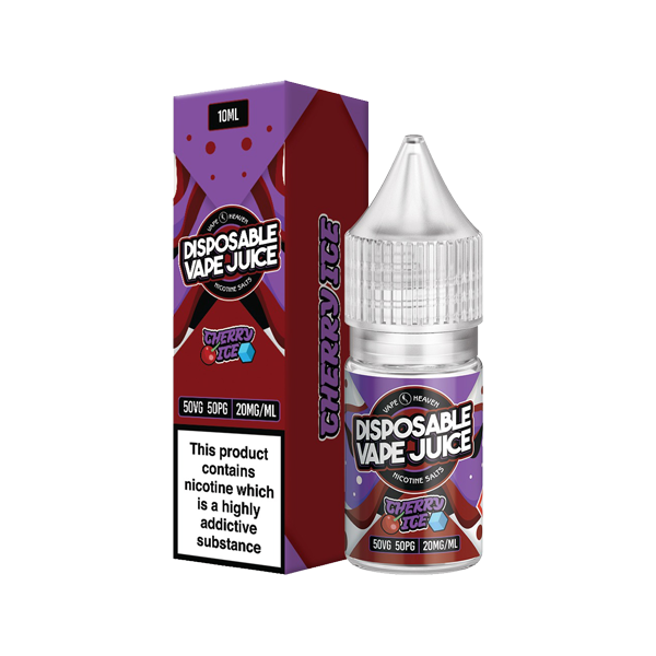 20mg Vape Heaven Disposable Vape Juice 10ml Nic Salts (50VG/50PG) - www.justgovape.co.uk