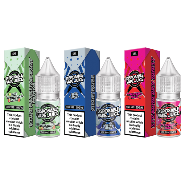 20mg Vape Heaven Disposable Vape Juice 10ml Nic Salts (50VG/50PG) - www.justgovape.co.uk