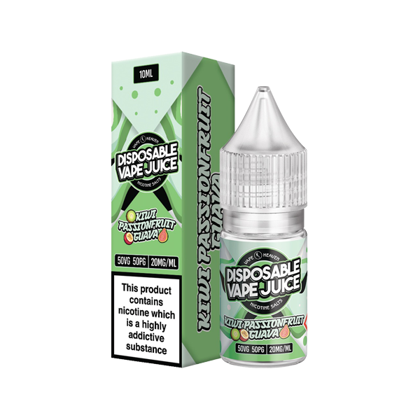 20mg Vape Heaven Disposable Vape Juice 10ml Nic Salts (50VG/50PG) - www.justgovape.co.uk