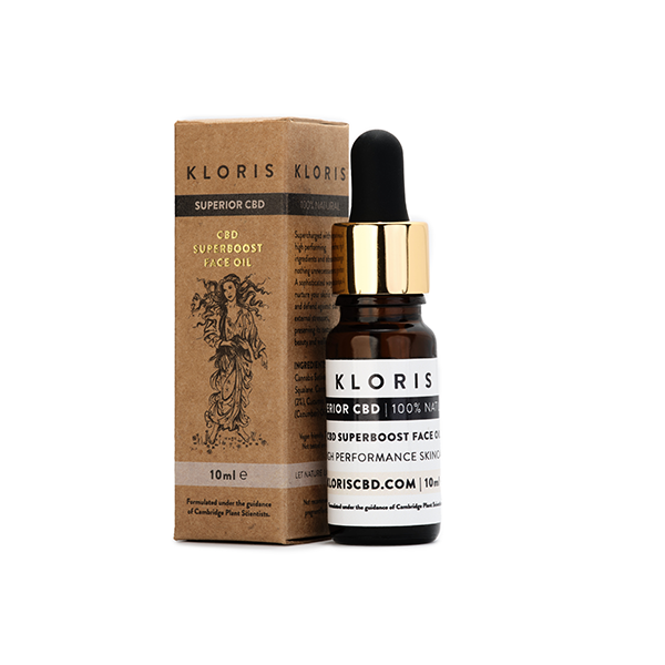 Kloris 2% CBD Superboost Face Oil - 10ml - www.justgovape.co.uk