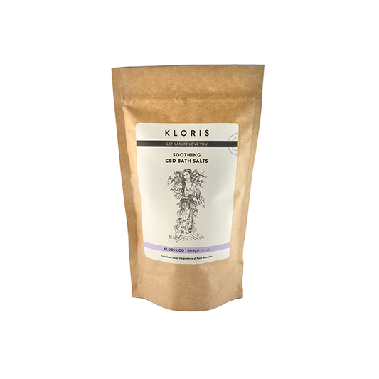 Kloris 1200mg Soothing CBD Bath Salts - 500g - www.justgovape.co.uk