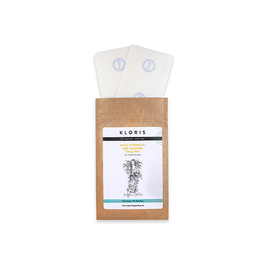 Kloris 50mg High Strength CBD Patches - 14 Pack - www.justgovape.co.uk