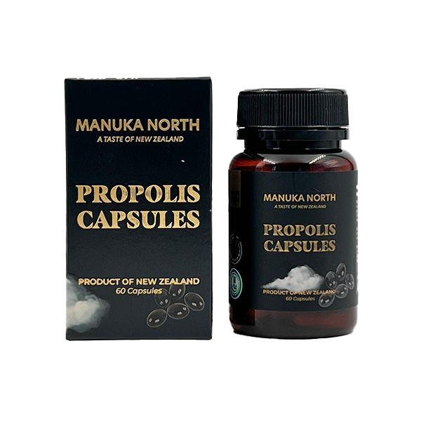 Manuka North Propolis Capsules - 60 Caps - www.justgovape.co.uk