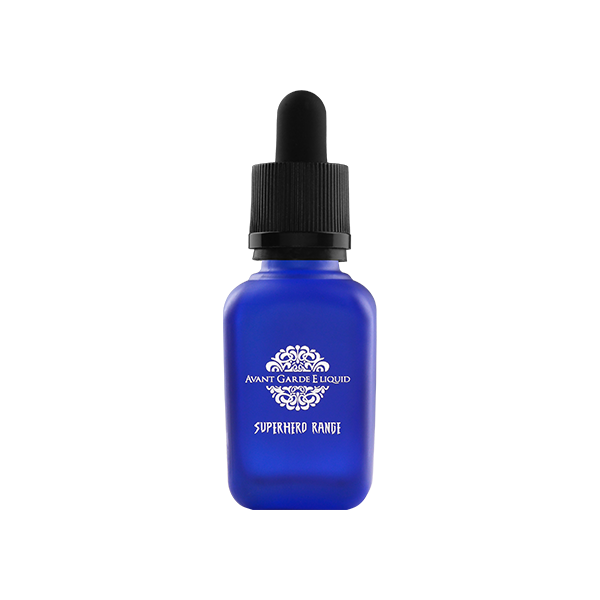 0mg Avant Garde E-liquid Superhero Range Range Glass Shortfill 30ml (Various VG/PG) - www.justgovape.co.uk