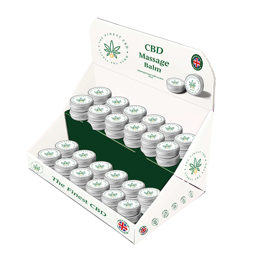 The Finest Balm CBD Massage Balm CDU Bundle x48 Units - www.justgovape.co.uk