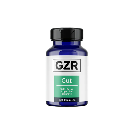 GZR 750mg Gut 100 Capsules - www.justgovape.co.uk