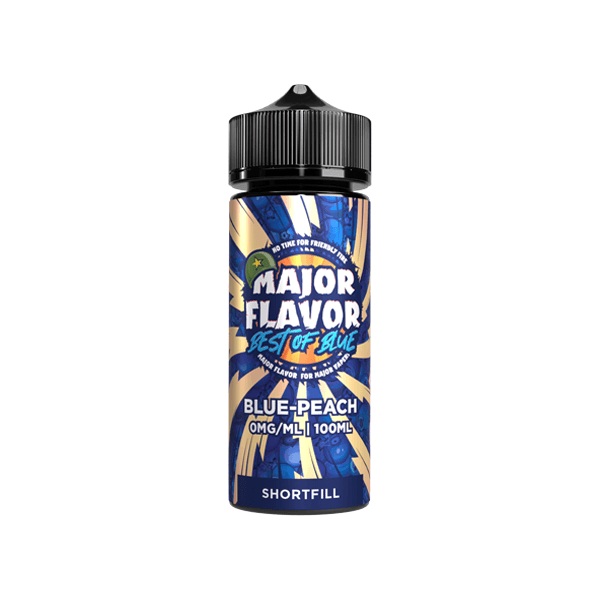 Major Flavour Best Of Blue 100ml Shortfill 0mg (70VG/30PG) - www.justgovape.co.uk