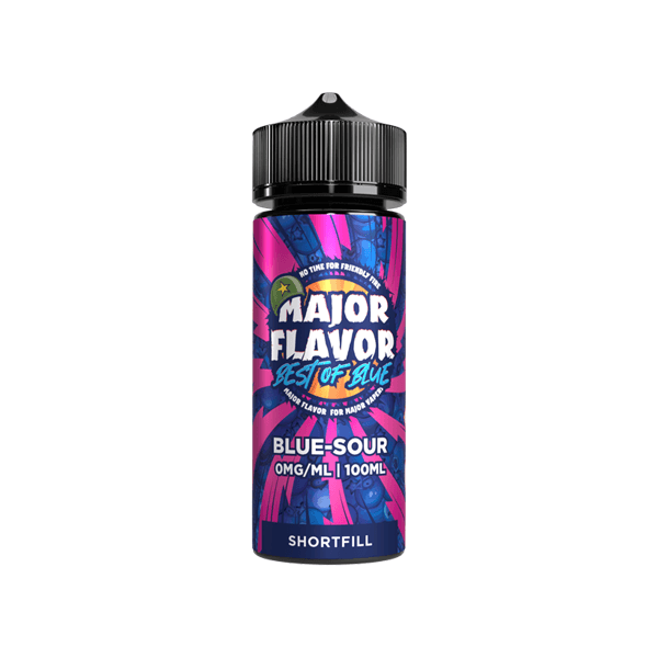 Major Flavour Best Of Blue 100ml Shortfill 0mg (70VG/30PG) - www.justgovape.co.uk