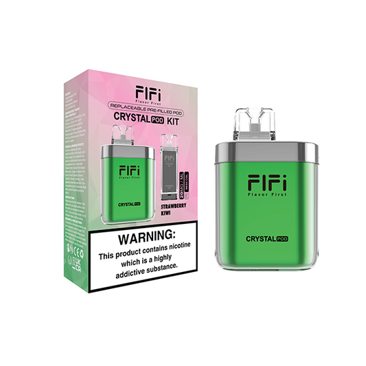 20mg FLFI Crystal Disposable Pod Kit 600 Puff - www.justgovape.co.uk